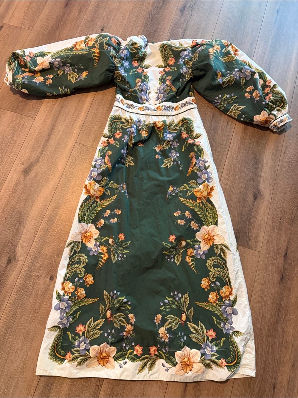 FARM Rio Green Nature Maxi Dress - Picture 8 of 9